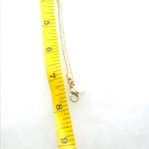 Express Gold Round Chain Tennis Bracelet - Picture 5 of 5